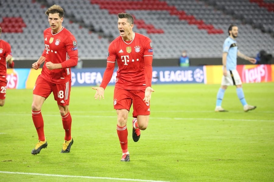 Robert Lewandowski không ngừng ghi bàn cho Bayern Munich