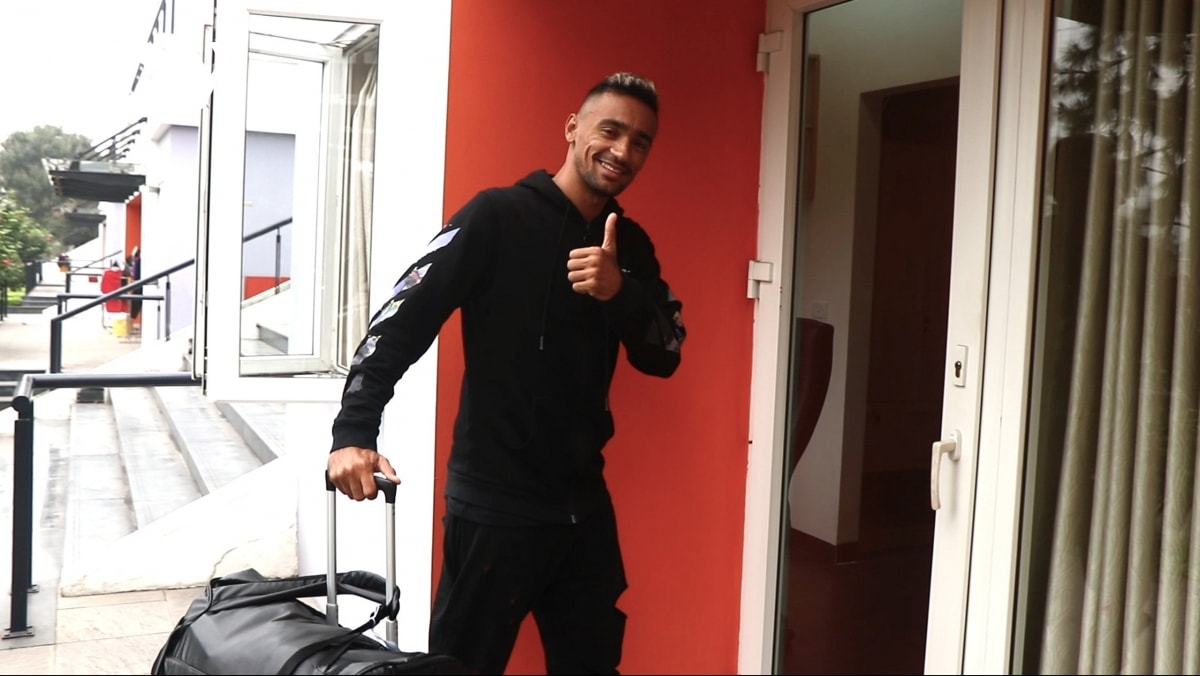 Bruno Matos đã có mặt ở đại bản doanh Viettel FC.