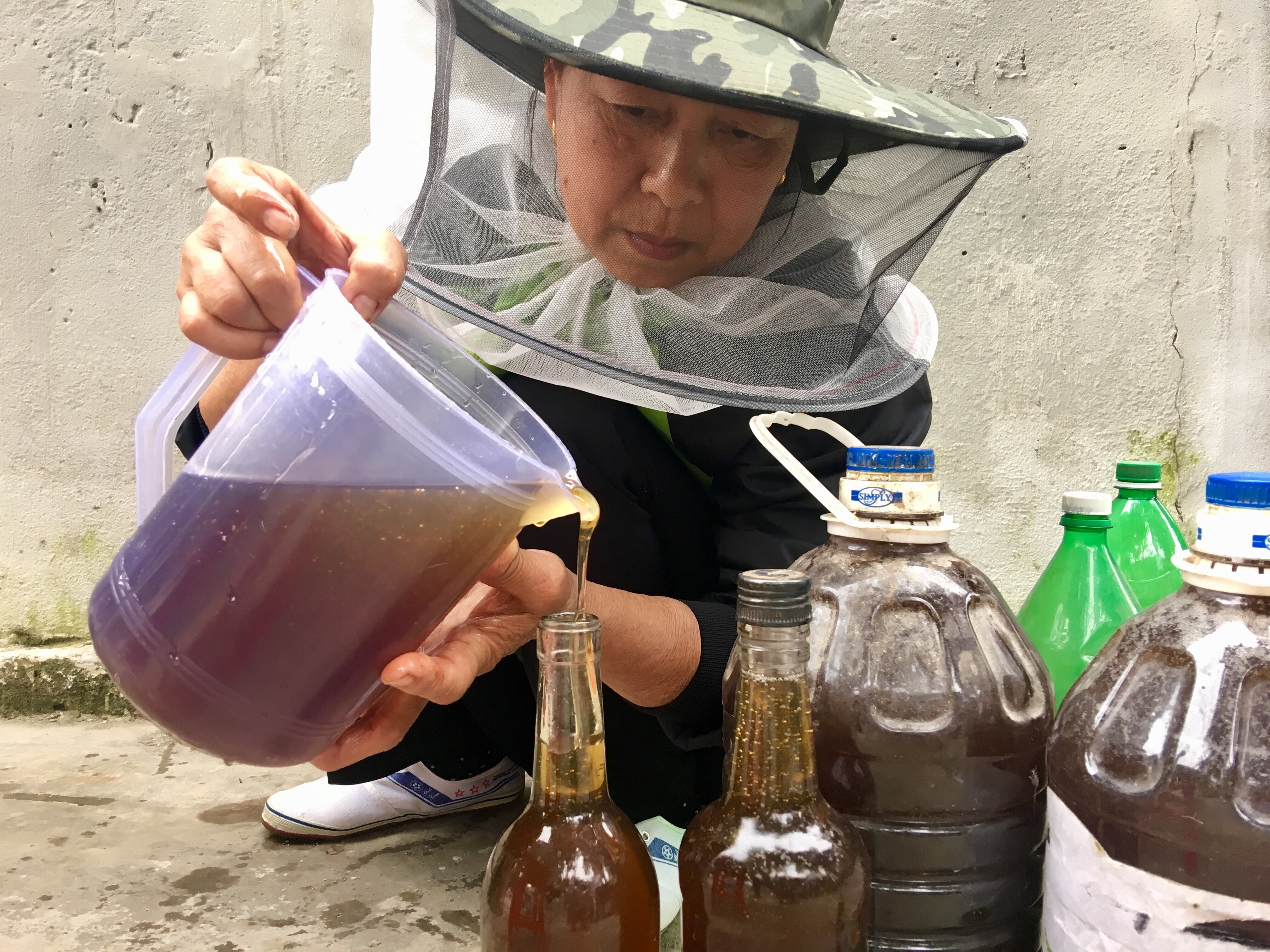 Sản phẩm mật ong sánh vàng