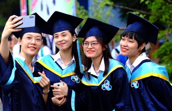 Sinh viên Trường ĐH Bách khoa TP.HCM tốt nghiệp (Ảnh: HCMUT)