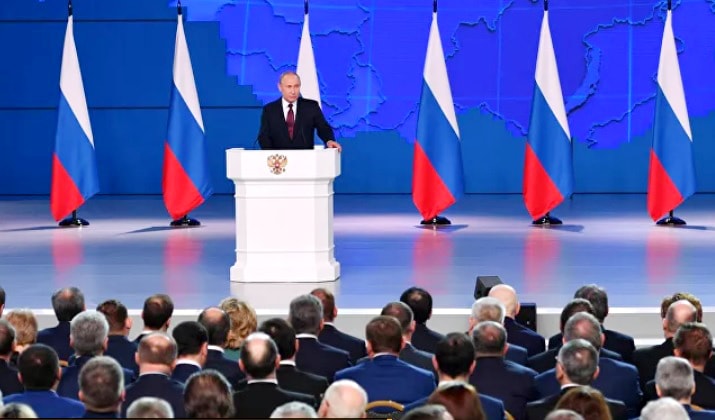 Putin đọc thông điệp liên bang