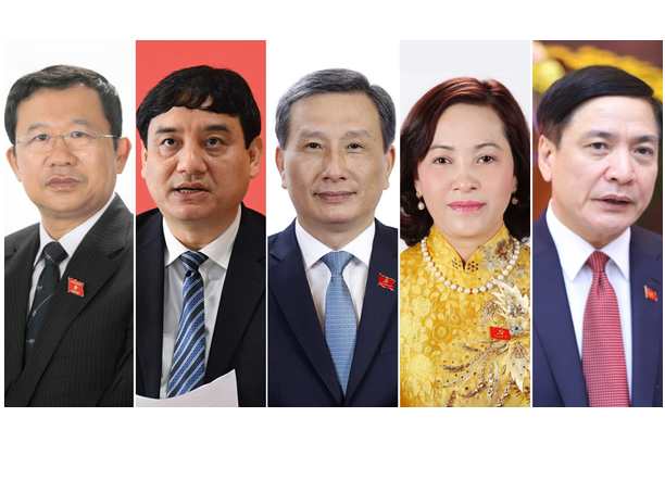 5 ủy viên Ban thường vụ Quốc hội