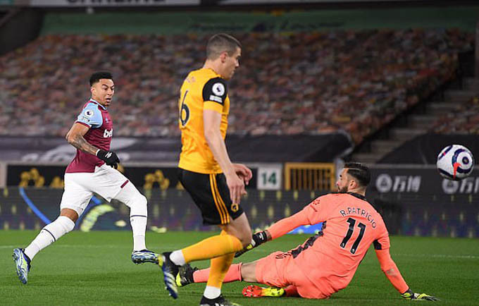 Lingard đang chơi thăng hoa ở West Ham