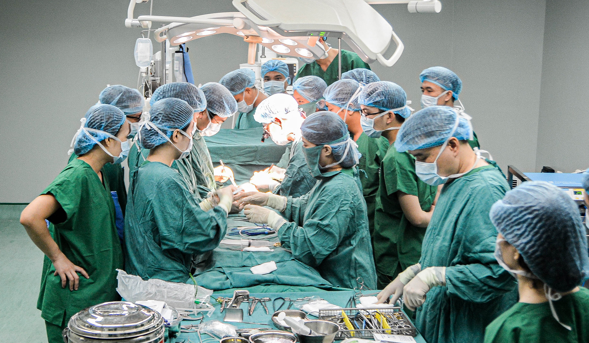 Bệnh viện HNĐK Nghệ An thực hiện ghép thận cho bệnh nhân. Ảnh tư liệu