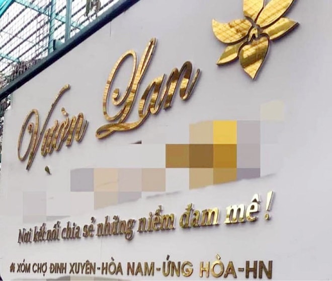 Vườn lan được cho là lừa đảo