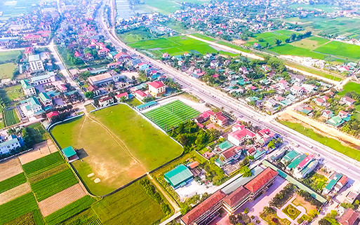 Một góc huyện Nghi Lộc. Ảnh: Sách Nguyễn