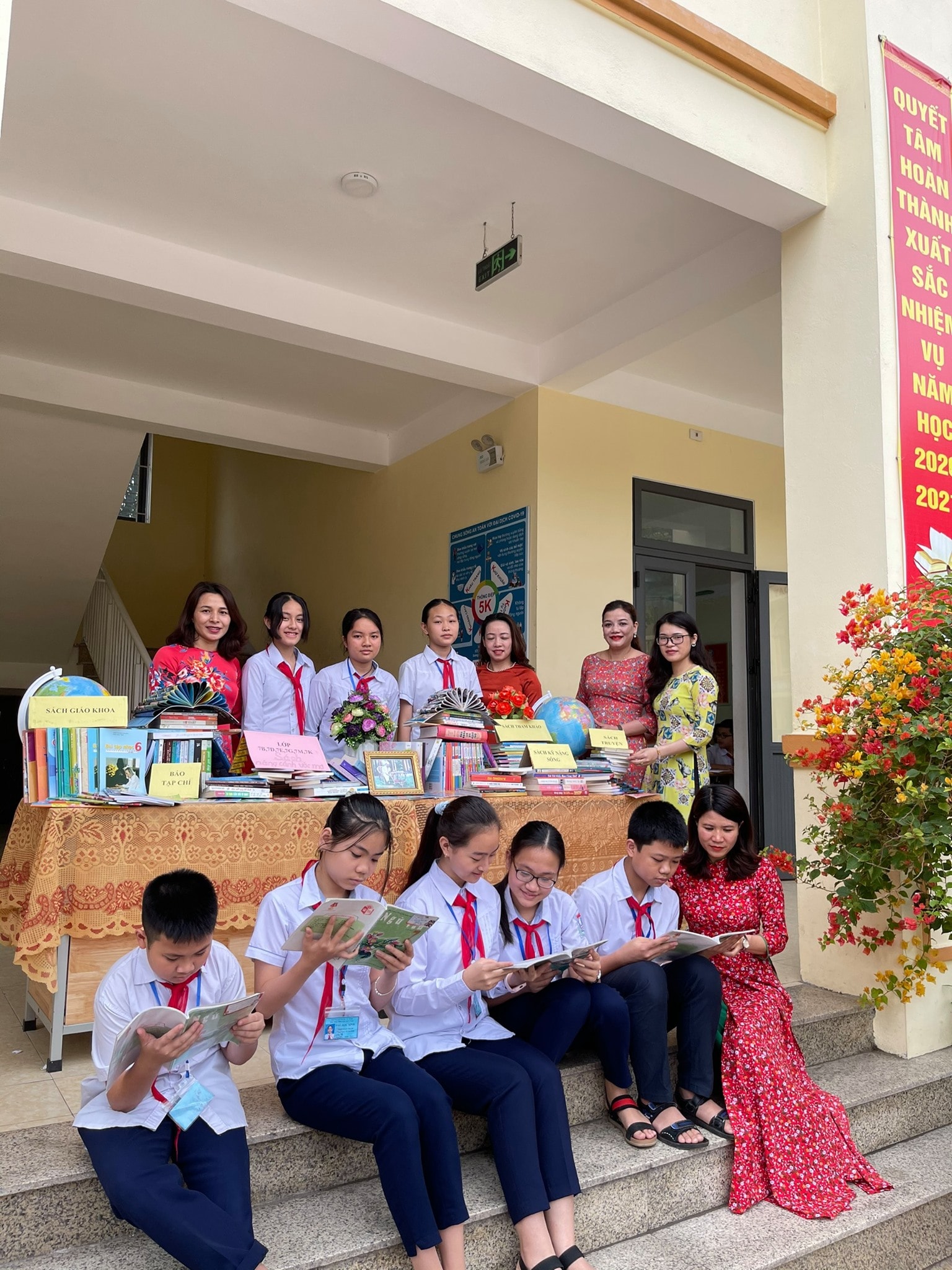 Thông qua ngày hội đọc sách. Ảnh - MH