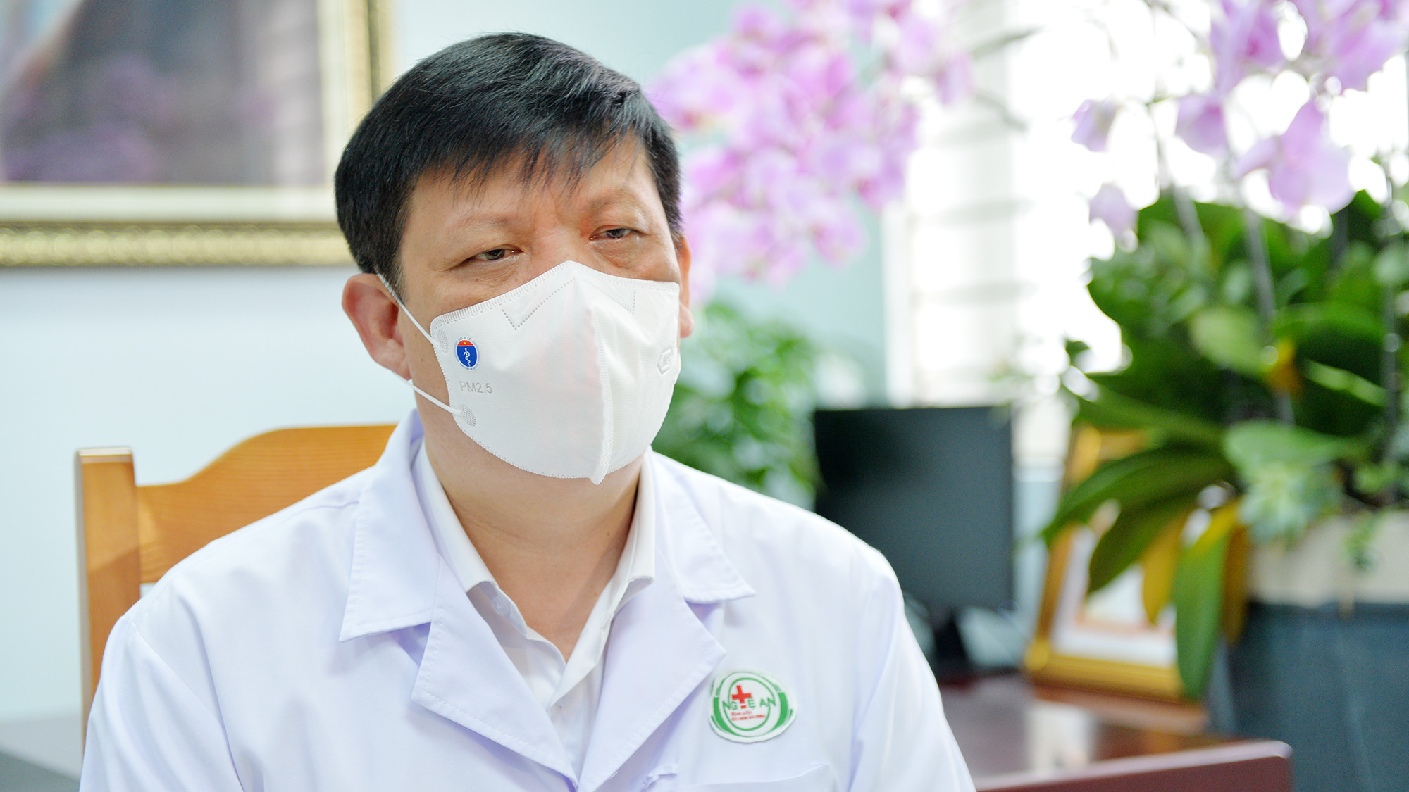Bộ trưởng Bộ Y tế Nguyễn Thanh Long chia sẻ về những mối lo về dịch bệnh COVID-19 thời điểm hiện nay. Ảnh: Thành Cường