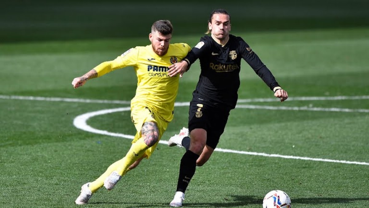 Griezmann ghi cú đúp giúp Barca giành trọn 3 điểm (Ảnh: Reuters).