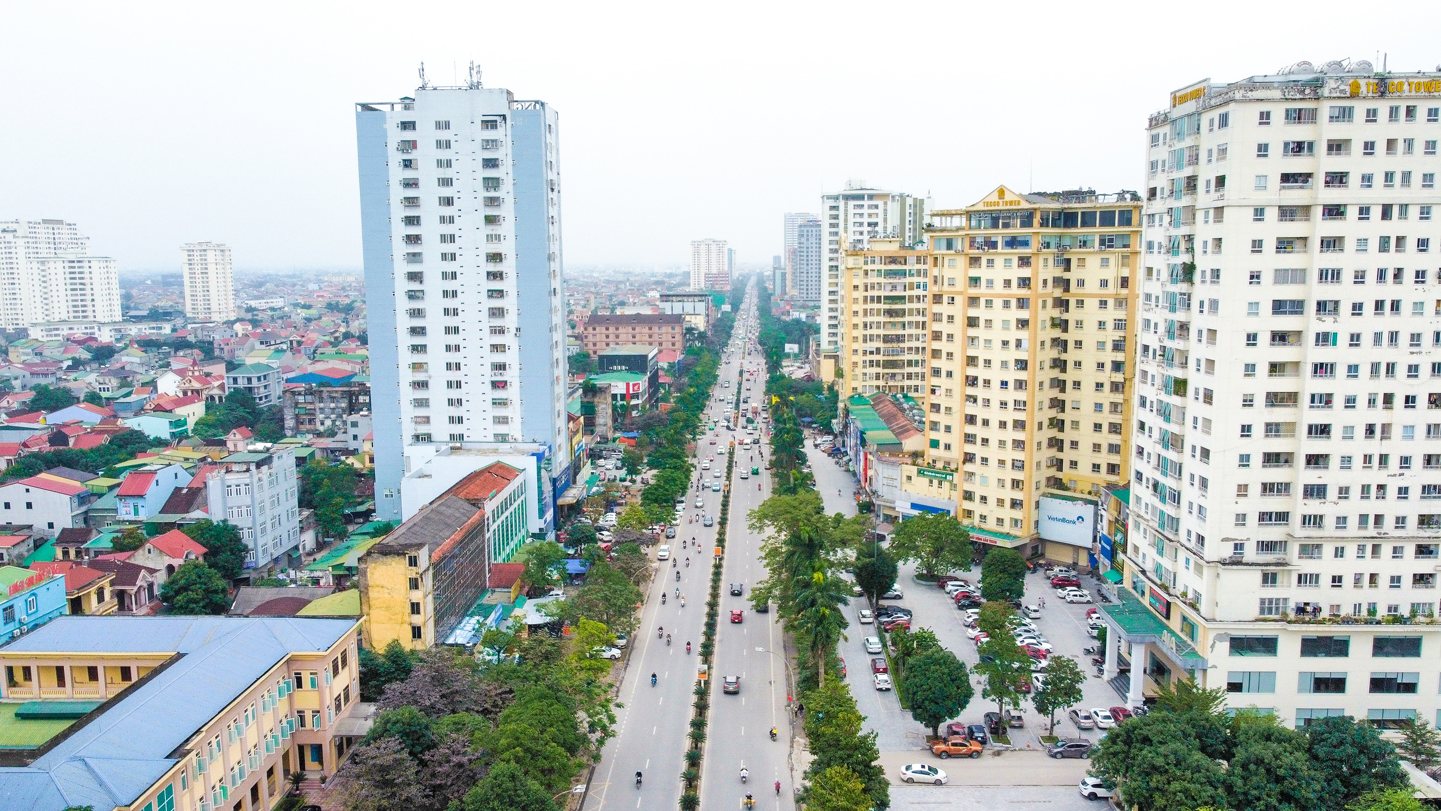 Ban Chấp hành Đảng bộ tỉnh sẽ ban hành Đề án mở rộng không gian đô thị thành phố Vinh. Ảnh: Thành Cường
