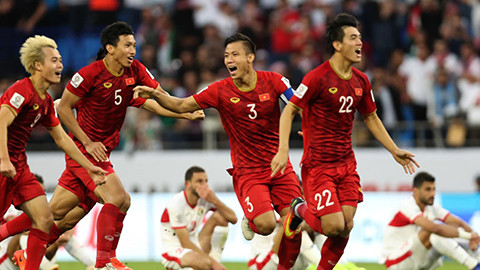 Đội tuyển Việt Nam từng thắng Jordan trên sân Al Marktoum