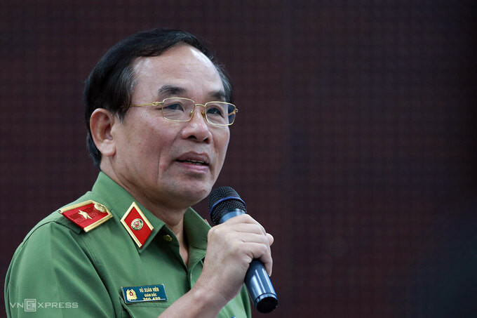 Thiếu tướng Vũ Xuân Viên, Giám đốc Công an TP Đà Nẵng. Ảnh: Nguyễn Đông
