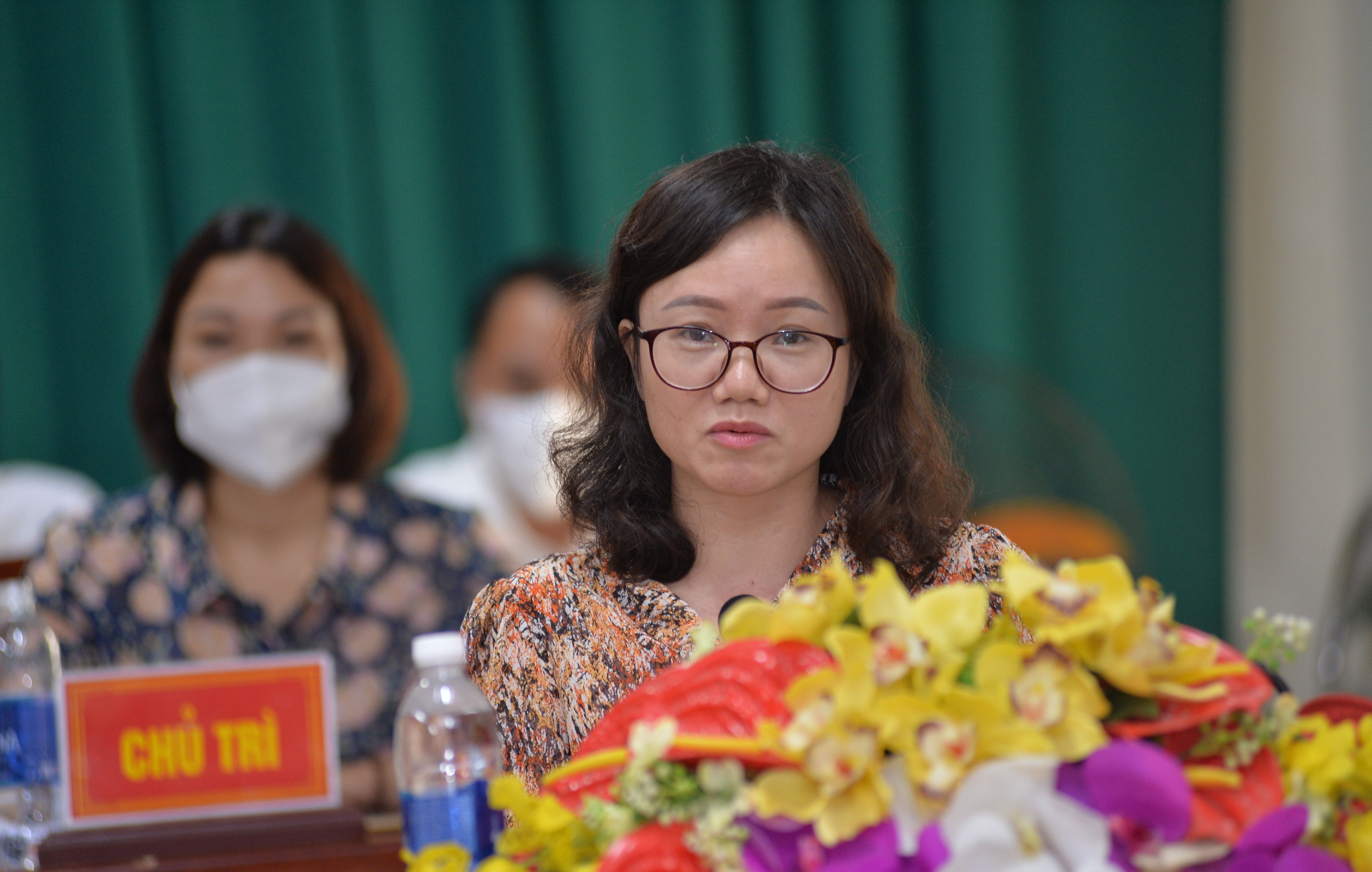 Bà Thái Thị An Chung. Ảnh Thành Cường