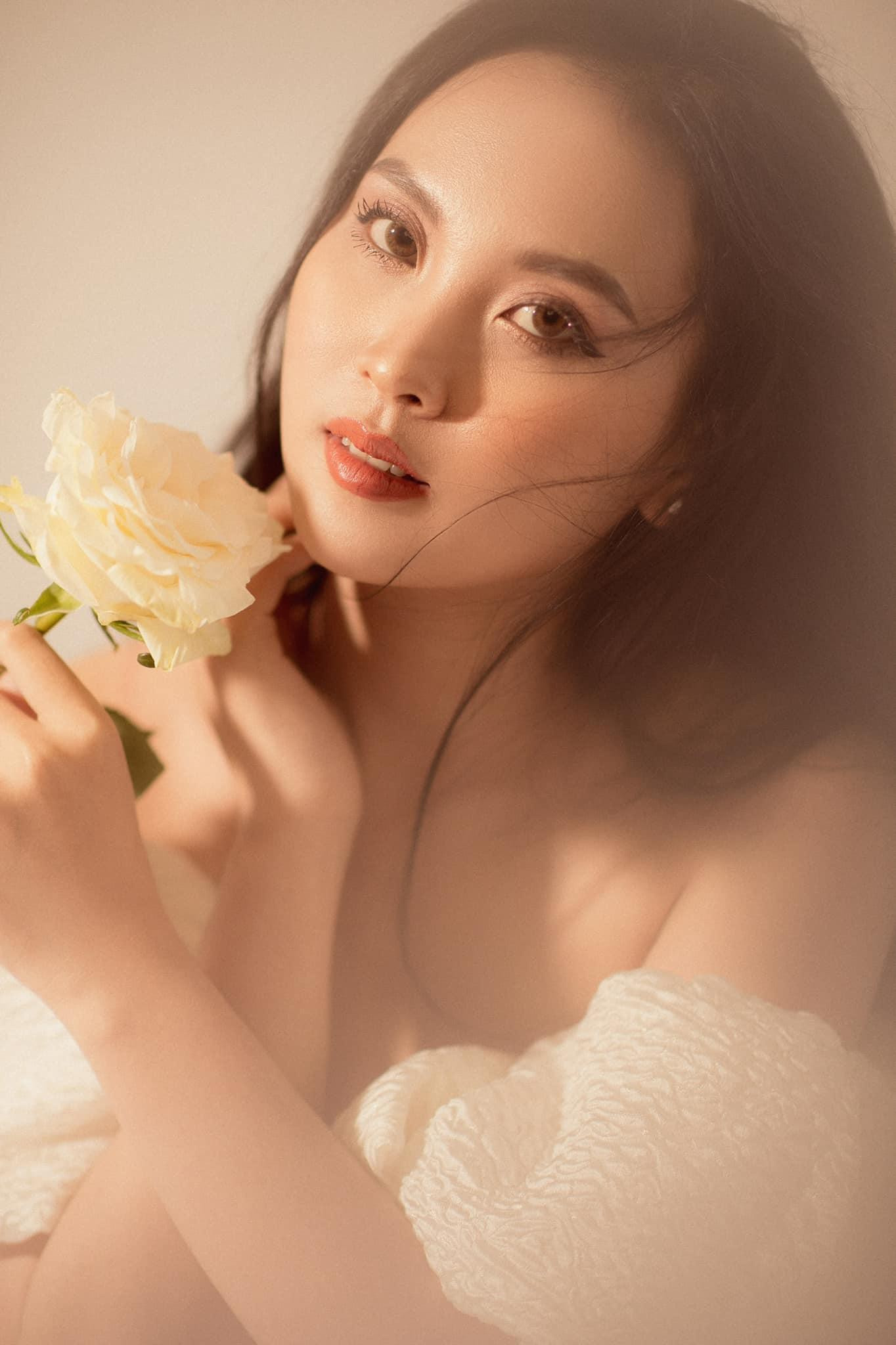 Nhan sắc ngọt ngào của người đẹp Nghệ An hai lần dự thi Hoa hậu Việt Nam ảnh 10
