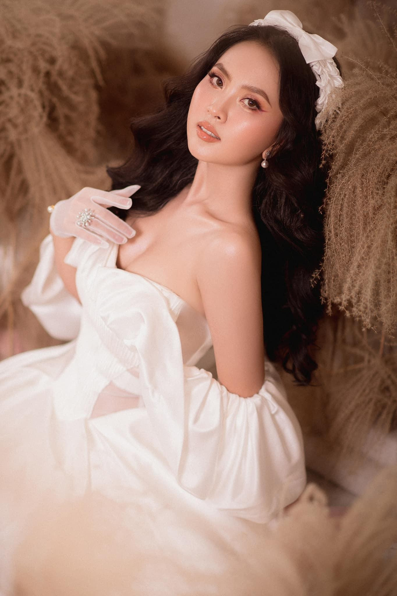 Nhan sắc ngọt ngào của người đẹp Nghệ An hai lần dự thi Hoa hậu Việt Nam ảnh 6