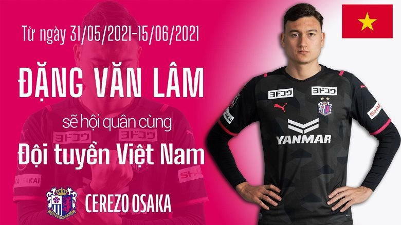 Văn Lâm được triệu tập lên tuyển Việt Nam