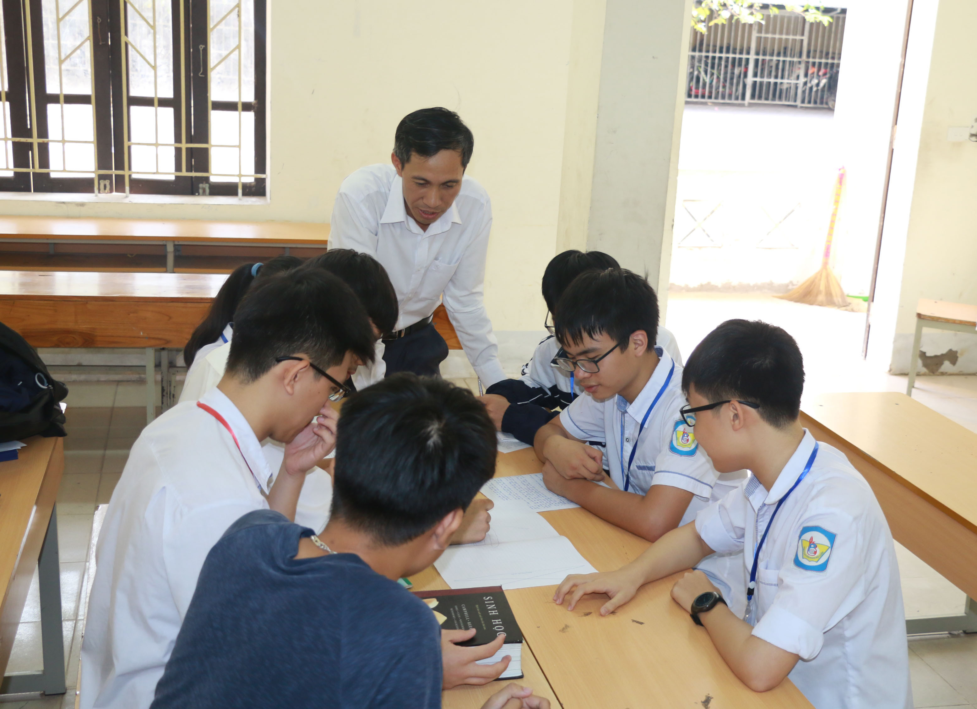 Trường THPT chuyên Phan Bội Châu là ngôi trường có bề dày thành tích về đào tạo. Ảnh: MH