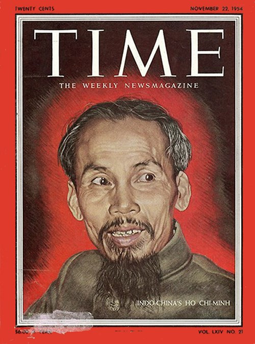 Chủ tịch Hồ Chí Minh trên bìa tạp chí Time.