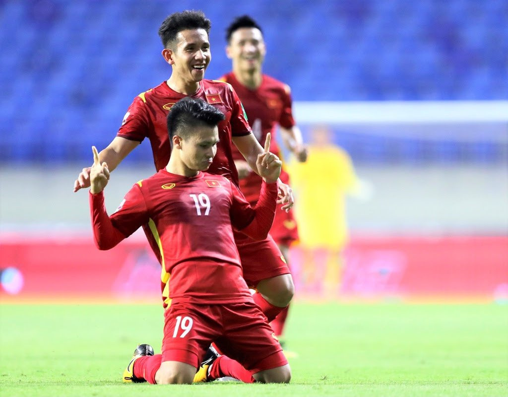 Nguyễn Quang Hải sẽ có mặt trong đội hình xuất phát ở trận đấu với Đội tuyển UAE. Ảnh: Ngọc Linh