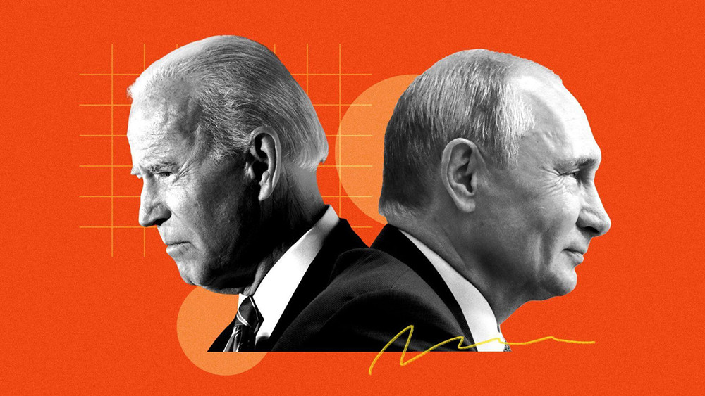 Tổng thống Mỹ Joe Biden và Tổng thống Nga Putin. Ảnh: Axios