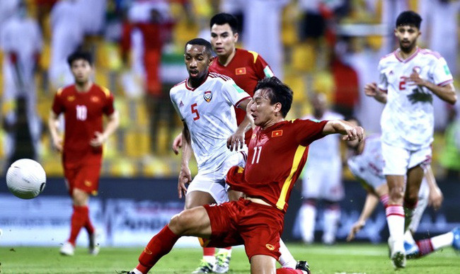 Tình huống Minh Vương ghi bàn vào lưới UAE ở phút 90+3