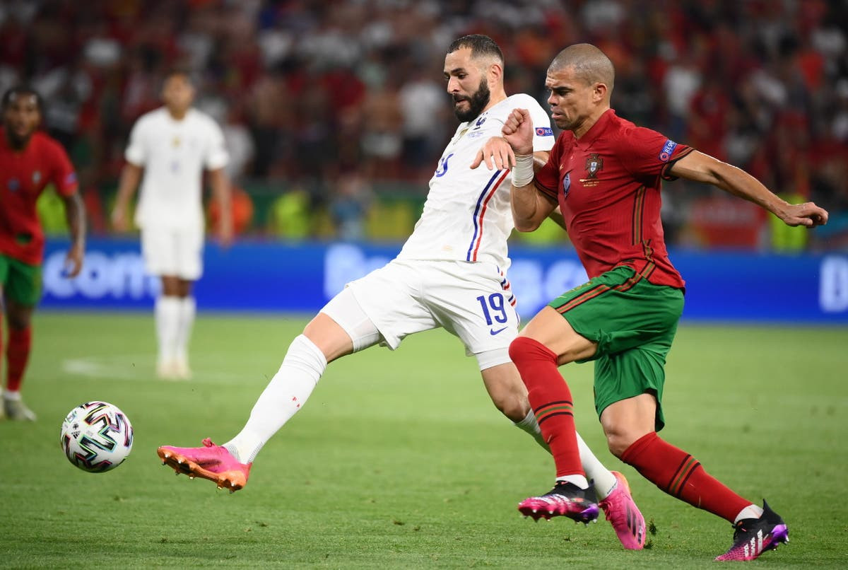 Đội tuyển Pháp và Bồ Đào Nha đã cống hiến cho khán giả một trận cầu mãn nhãn. Ảnh: Internet
