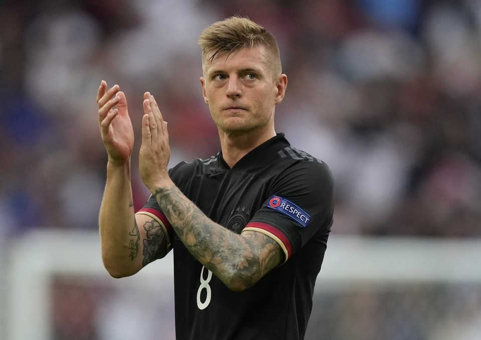 Kroos sẽ không góp mặt tại World Cup 2022 trên đất Qatar. Ảnh: Reuters.