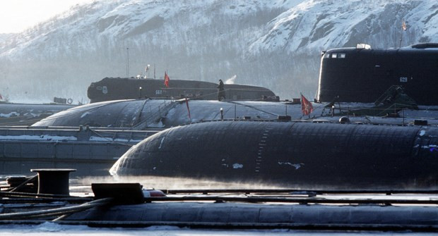 Tàu ngầm Nga tham gia tập trận. Ảnh minh họa