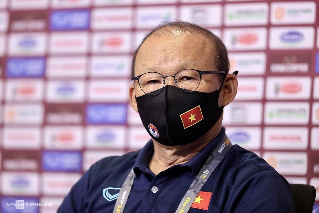Các trợ lý sẽ thay HLV Park Hang-seo tiếp tục chuẩn bị cho vòng loại thứ ba World Cup 2022 - khu vực châu Á, trong thời gian ông về nước chịu tang bố vợ. Ảnh: Lâm Thỏa.