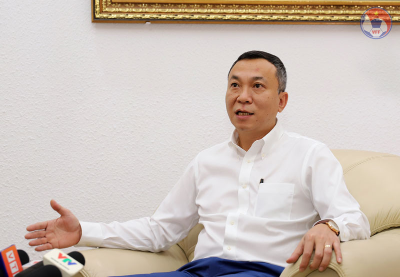 Ông Trần Quốc Tuấn – Phó chủ tịch thường trực LĐBĐVN. Ảnh: VFF