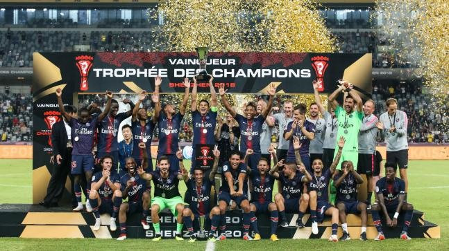 Dù Ligue 1 mùa giải 2019/2020 bị hủy bỏ giữa chừng, nhưng CLB PSG vẫn được trao chức vô địch. Ảnh: CLB PSG