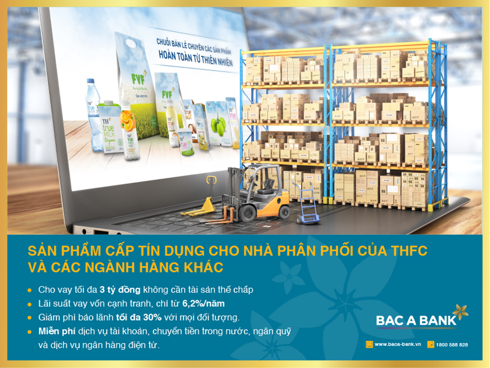 Cấp tín dụng cho các nhà phân phối. Ảnh: H.T