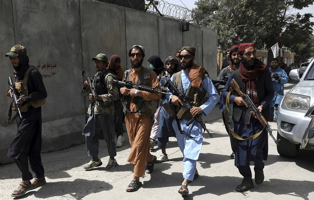 Các thủ lĩnh của Taliban yêu cầu các thành viên của lực lượng này không tổ chức ăn mừng chiến thắng. Ảnh minh họa: AP