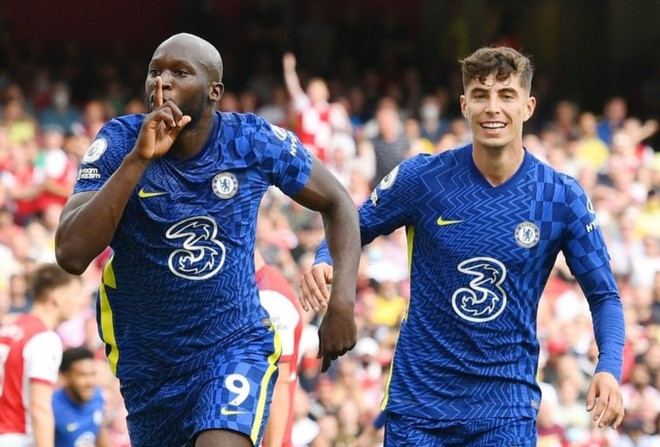 Lukaku mang đến sự phấn khích cho CĐV Chelsea. Ảnh: Getty.