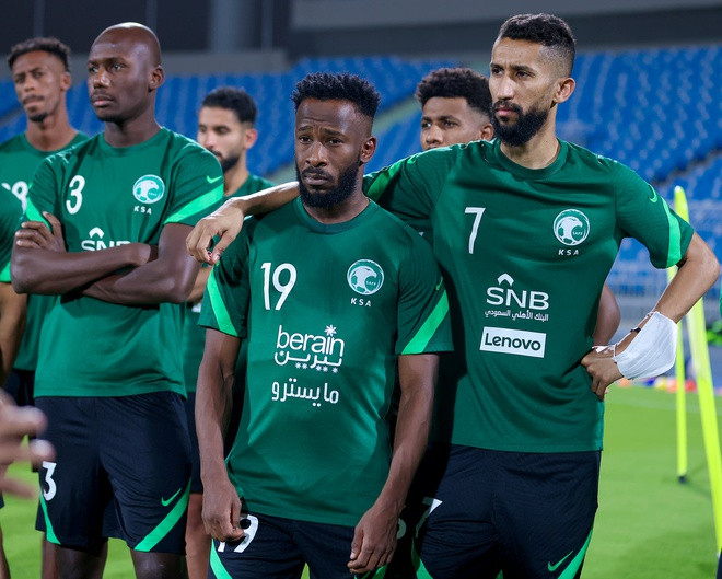 Cầu thủ Saudi Arabia được chuẩn bị đầy đủ và đã sẵn sàng trước trận gặp Việt Nam. Ảnh: SAFF.
