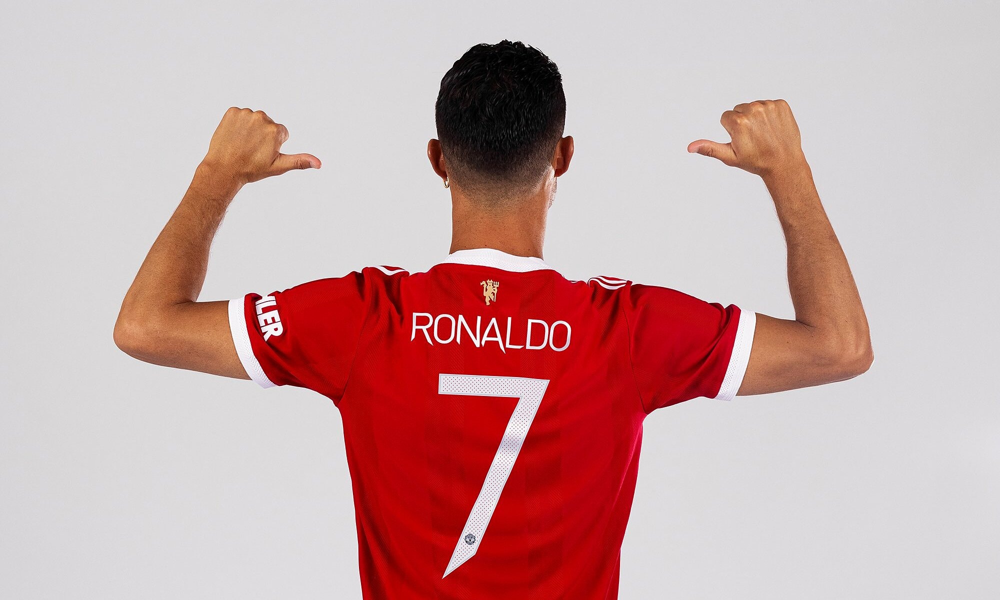 Man Utd công bố áo số 7 của Ronaldo trên các nền tảng truyền thông của CLB vào tối 2/9, giờ London. Ảnh: manutd.com