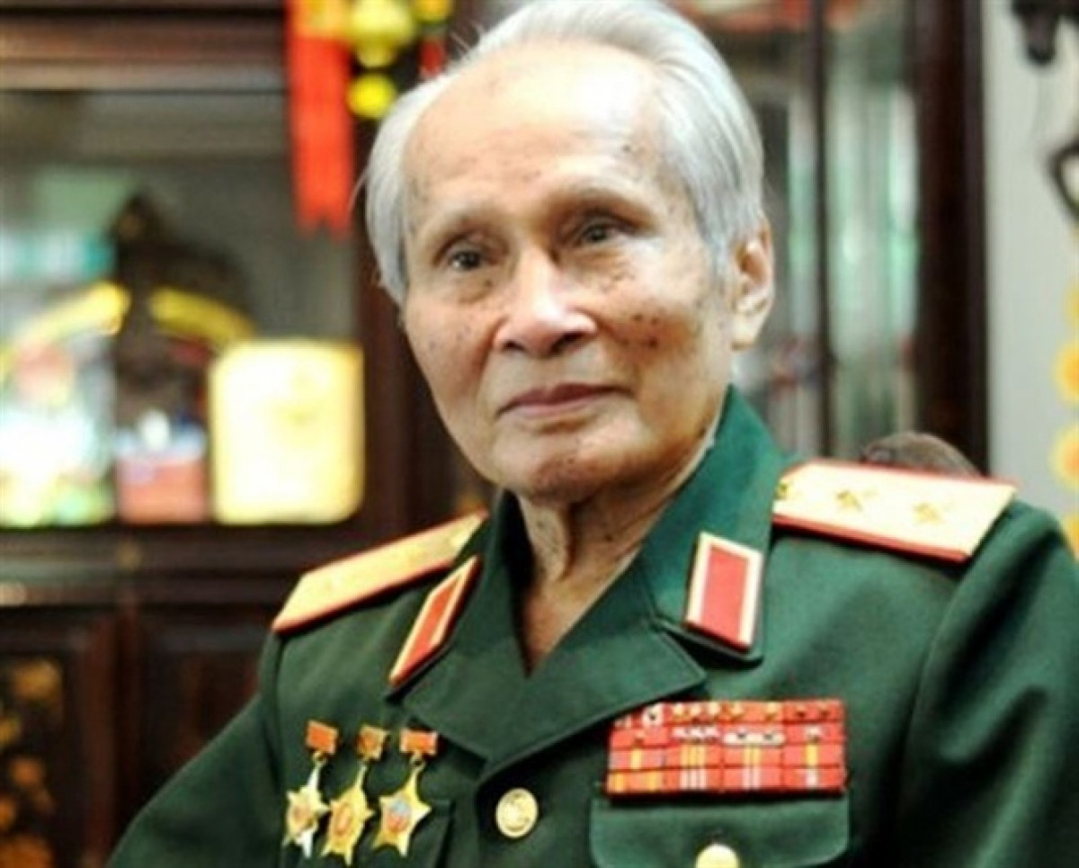 Trung tướng, AHLLVTND Nguyễn Quốc Thước. Ảnh tư liệu