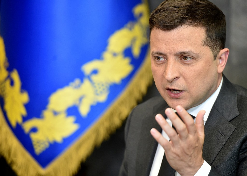 Tổng thống Ukraina Vladimir Zelenskiy 