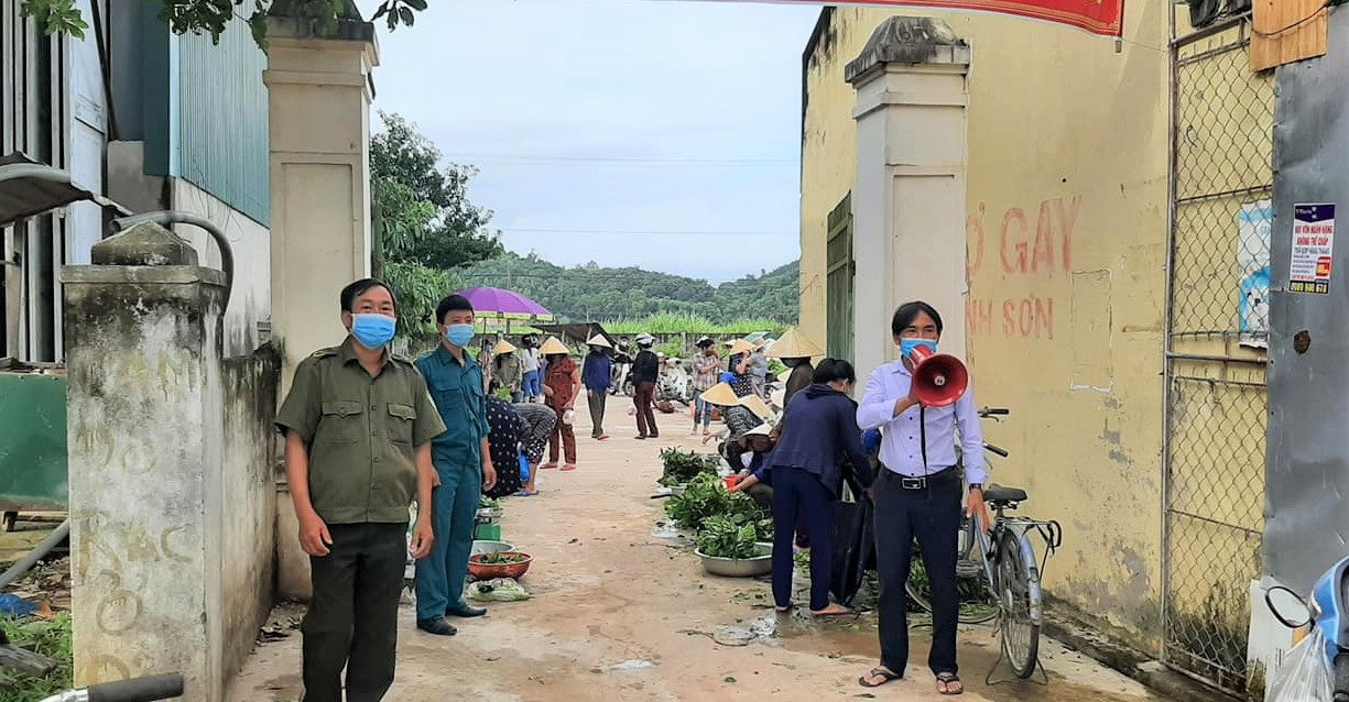 Các tổ Covid cộng đồng trên địa bàn huyện Anh Sơn phát huy hiệu quả trong phòng chống dịch