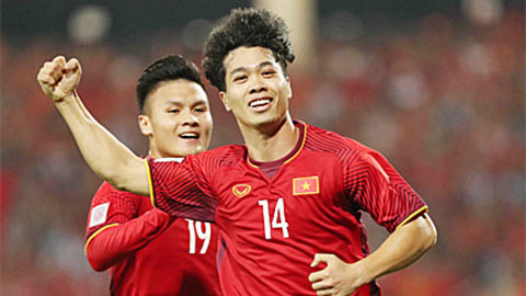 Công Phượng chính thức góp mặt ở đội tuyển Việt Nam trong trận đấu với đội tuyển Trung Quốc và đội tuyển Oman.