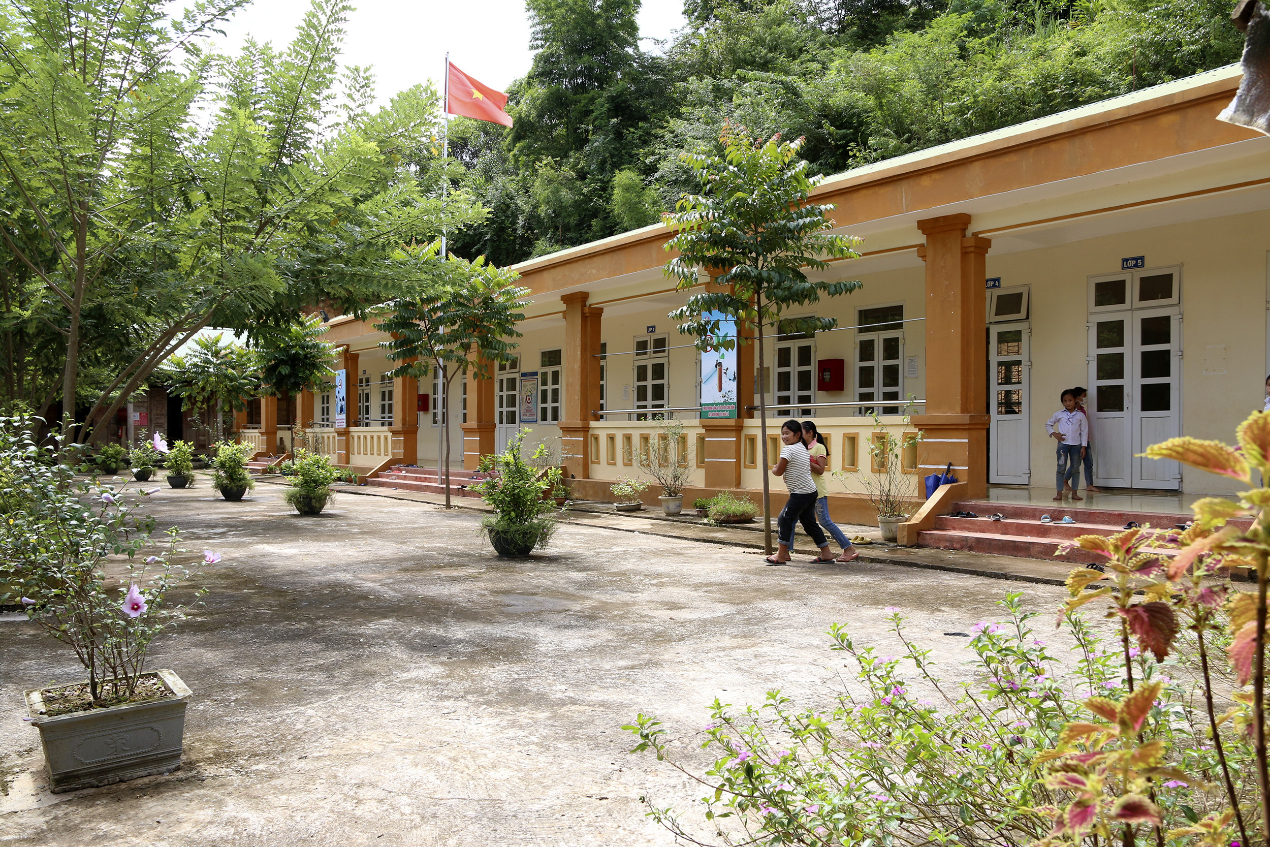 Điểm chính của Trường tiểu học Mai Sơn. Ảnh: ĐT