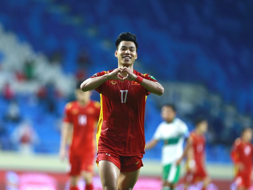 Hậu vệ cánh phải của Đội tuyển Việt Nam ở trận đấu với Đội tuyển Trung Quốc sẽ do Văn Thanh trấn giữ? Ảnh: Ngọc Linh