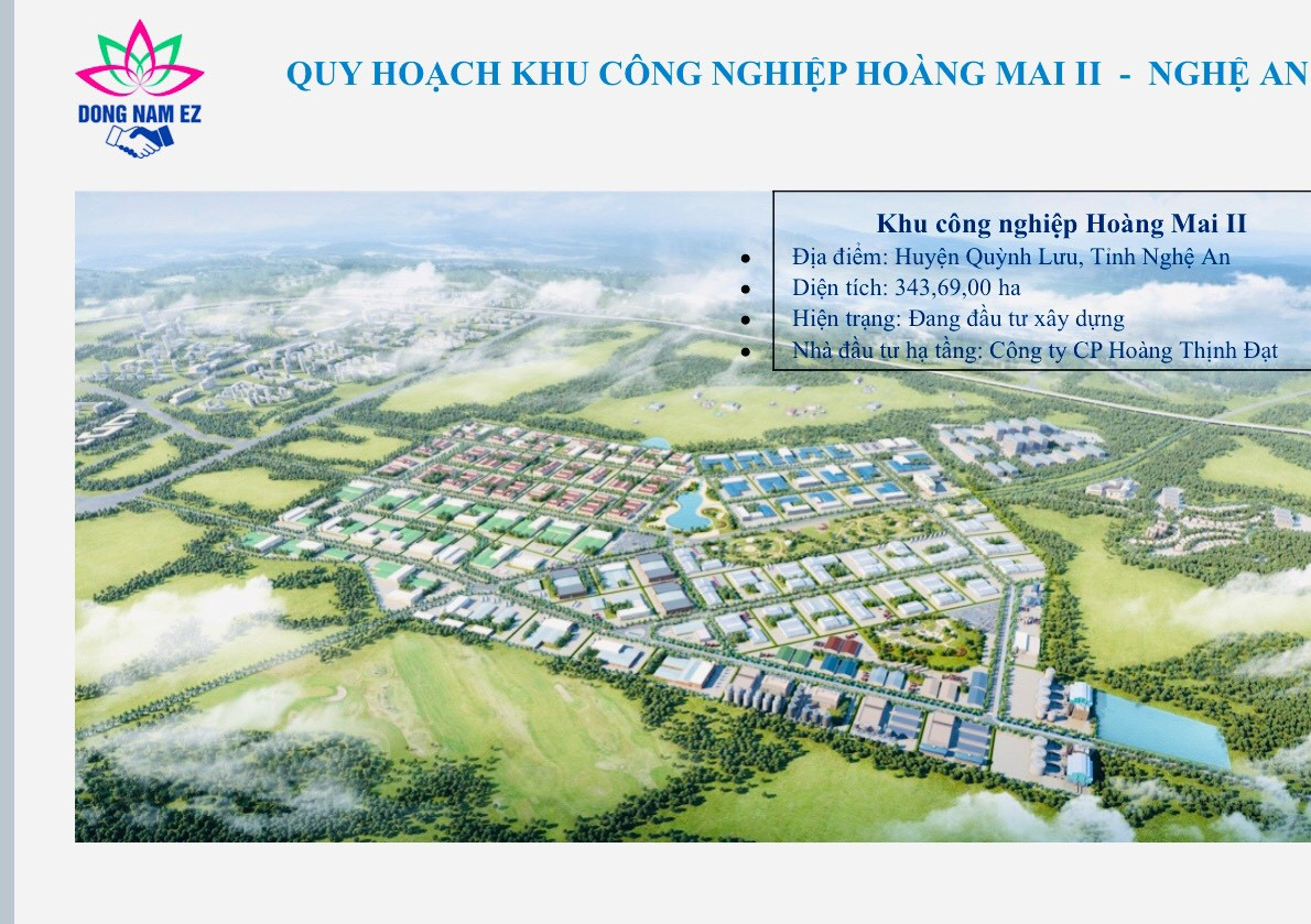Đại diện Nghệ An giới thiệu mặt bằng KCN Hoàng Mai II diện tích 100 ha để nhà đầu tư lựa chọn. Ảnh: Nguyễn Hải