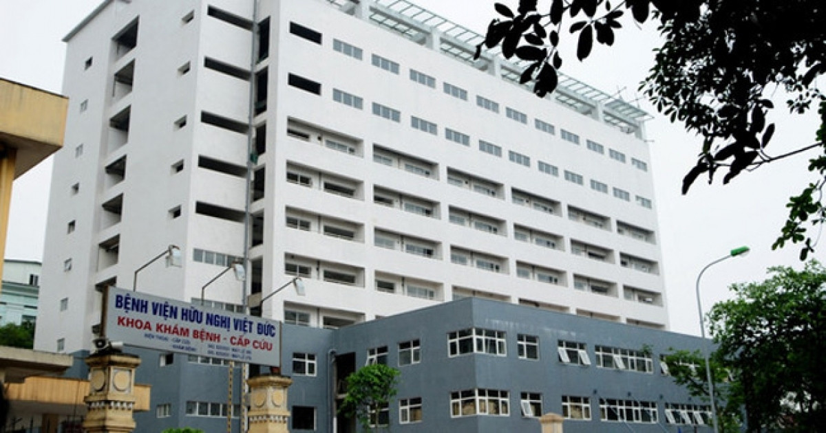 Bệnh viện Việt Đức đã phong tỏa Nhà D. Ảnh minh họa