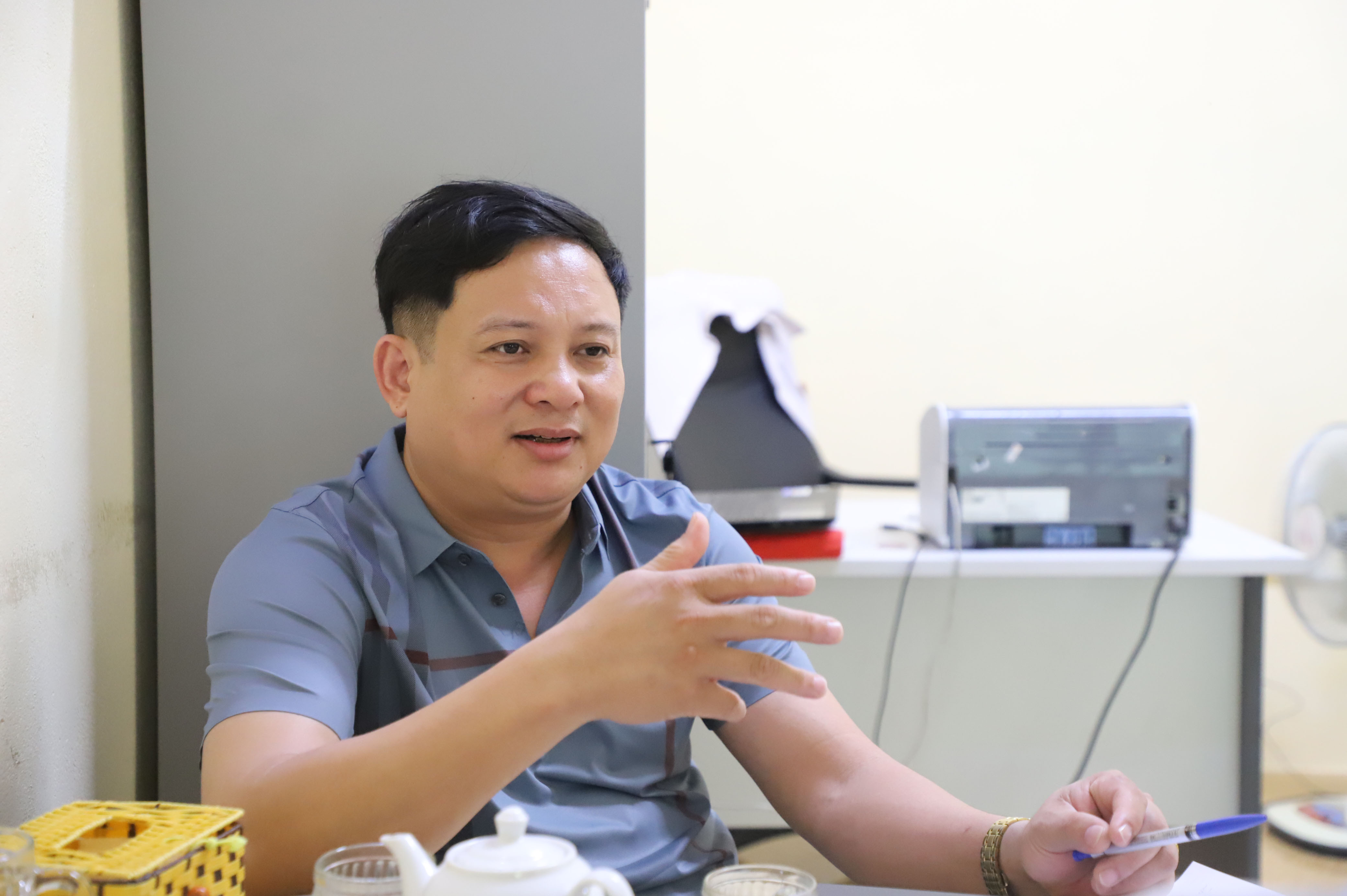 Ông Trương Thế Hưng-đại diện chủ đầu tư cho biết dự án