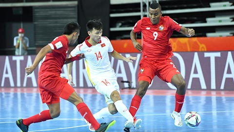 pha lập công, solo qua 2 cầu thủ và thủ môn Panama, ấn định chiến thắng 3-2 cho ĐT futsal Việt Nam đang dẫn đầu với số phiếu bầu rất vượt trội