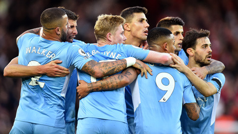 CIES đánh giá đội hình Man City đắt giá nhất thế giới.