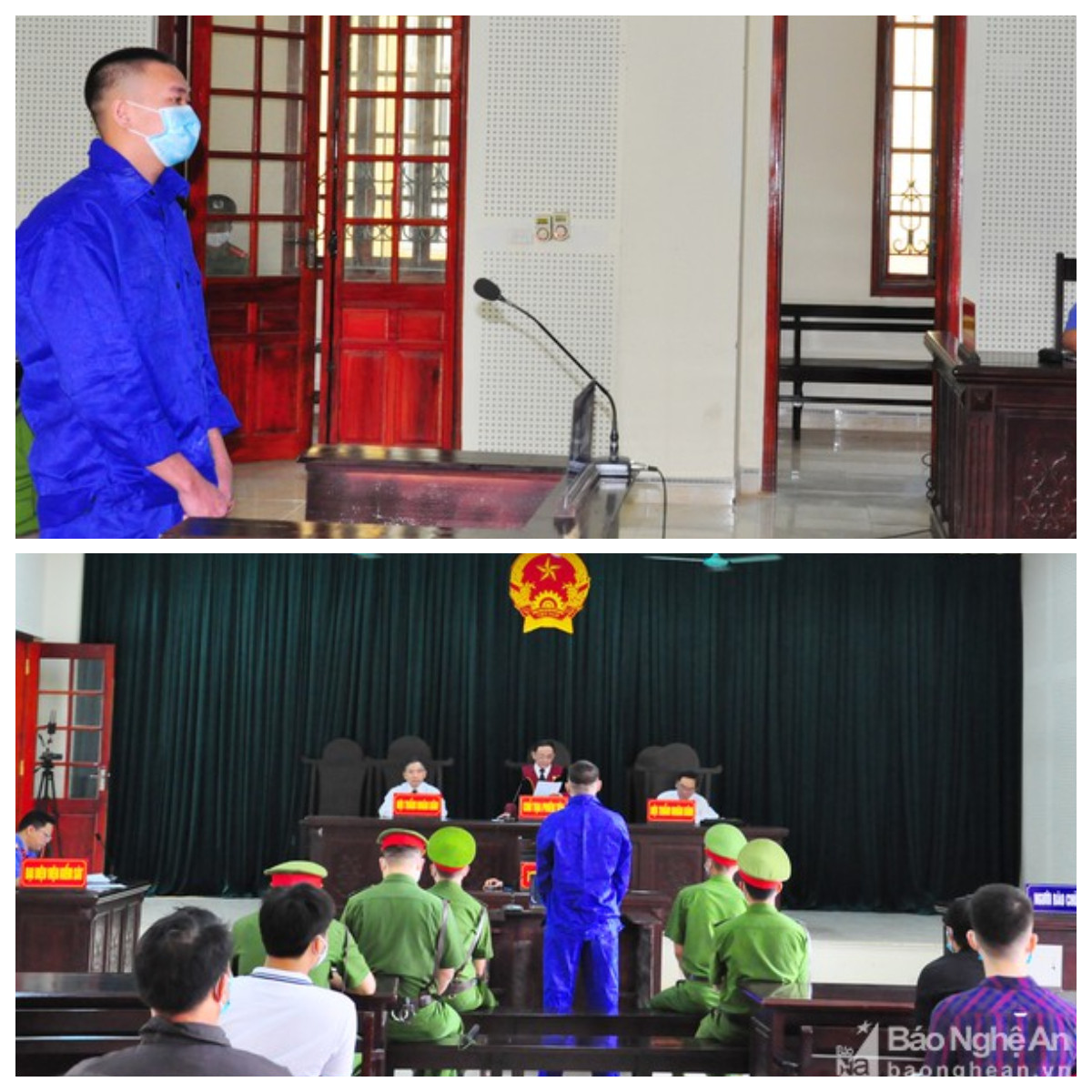 Phiên tòa xét về tội “Làm, tàng trữ, phát tán hoặc tuyên truyền thông tin, tài liệu, vật phẩm nhằm chống Nhà nước Cộng hòa xã hội chủ nghĩa Việt Nam”.