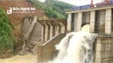 Thủy điện Châu Thắng (Quế Phong) xả lũ