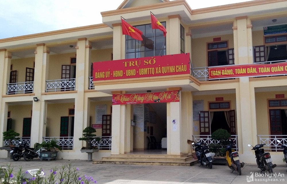 Xã Quỳnh Châu chưa làm rõ trách nhiệm của Chủ tịch xã và 2 phó Chủ tịch xã liên quan đến các sai phạm của bà Lê Thị Hương Giang, cán bộ địa chính. Ảnh: P.B
